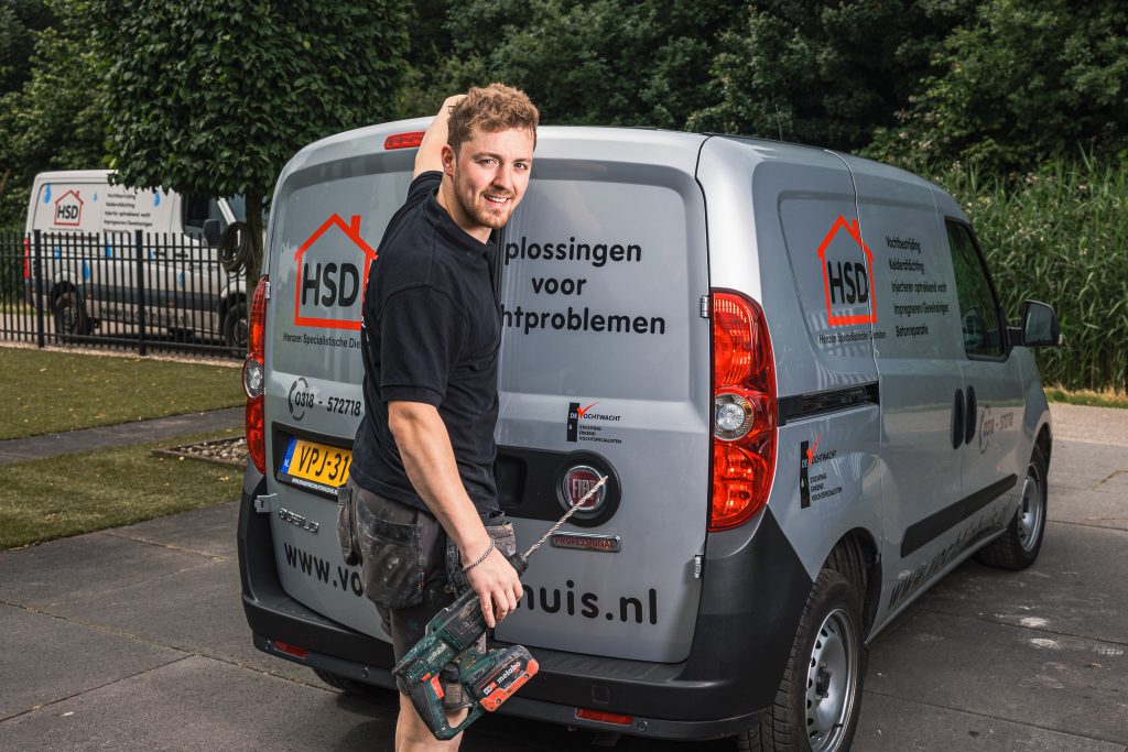 Kom werken bij het team van HSD Vochtbestrijding